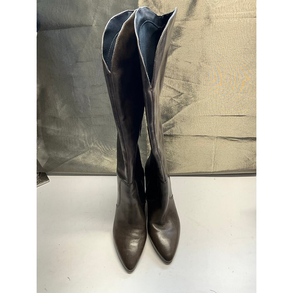 Dolce Vita Nedi in Dark Olive Leather - Picture 5 of 12